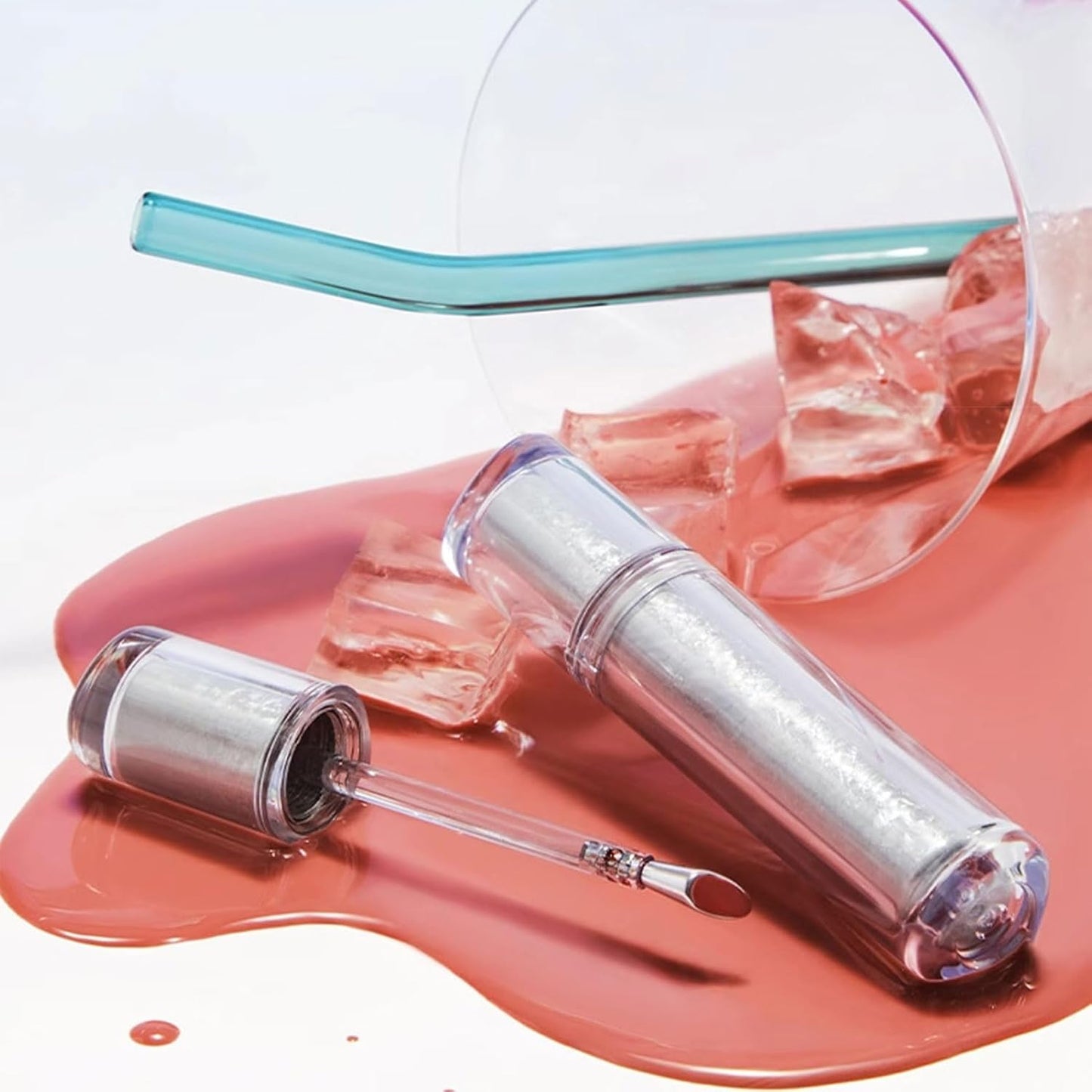 Ice Watery Lip Gloss, Ice Watery Lip Gloss, Ice Iron Icewatery Lipgloss, New Icewatery Lipgloss, Long Lasting Moisturizing Lip Oil Glosslip (05#Snowy Molten Gold)