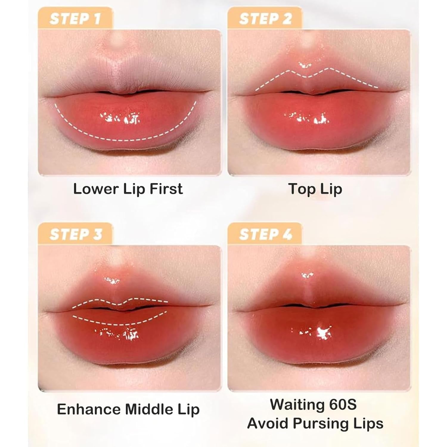 Ice Watery Lip Gloss, Ice Watery Lip Gloss, Ice Iron Icewatery Lipgloss, New Icewatery Lipgloss, Long Lasting Moisturizing Lip Oil Glosslip (05#Snowy Molten Gold)