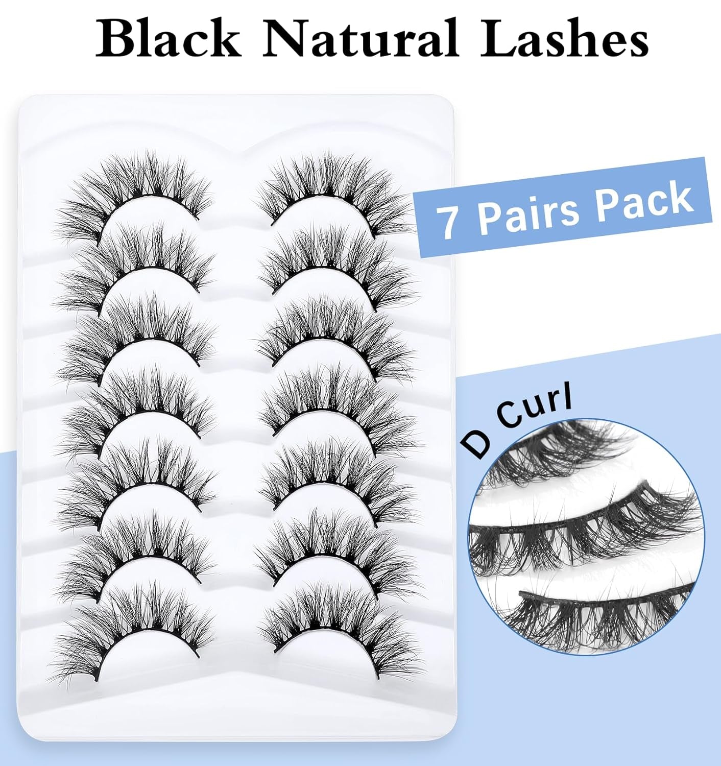 Lash Strips Cat Eye, 14 Pcs Wispy Cat Eye Lash Clusters, Strip Lashes Wispy, Faux Mink Lash Clusters, Reusable Cat Eyelashes, 3D Fluffy Natural Look Extensions for Women, Girls, Daily, Makeup