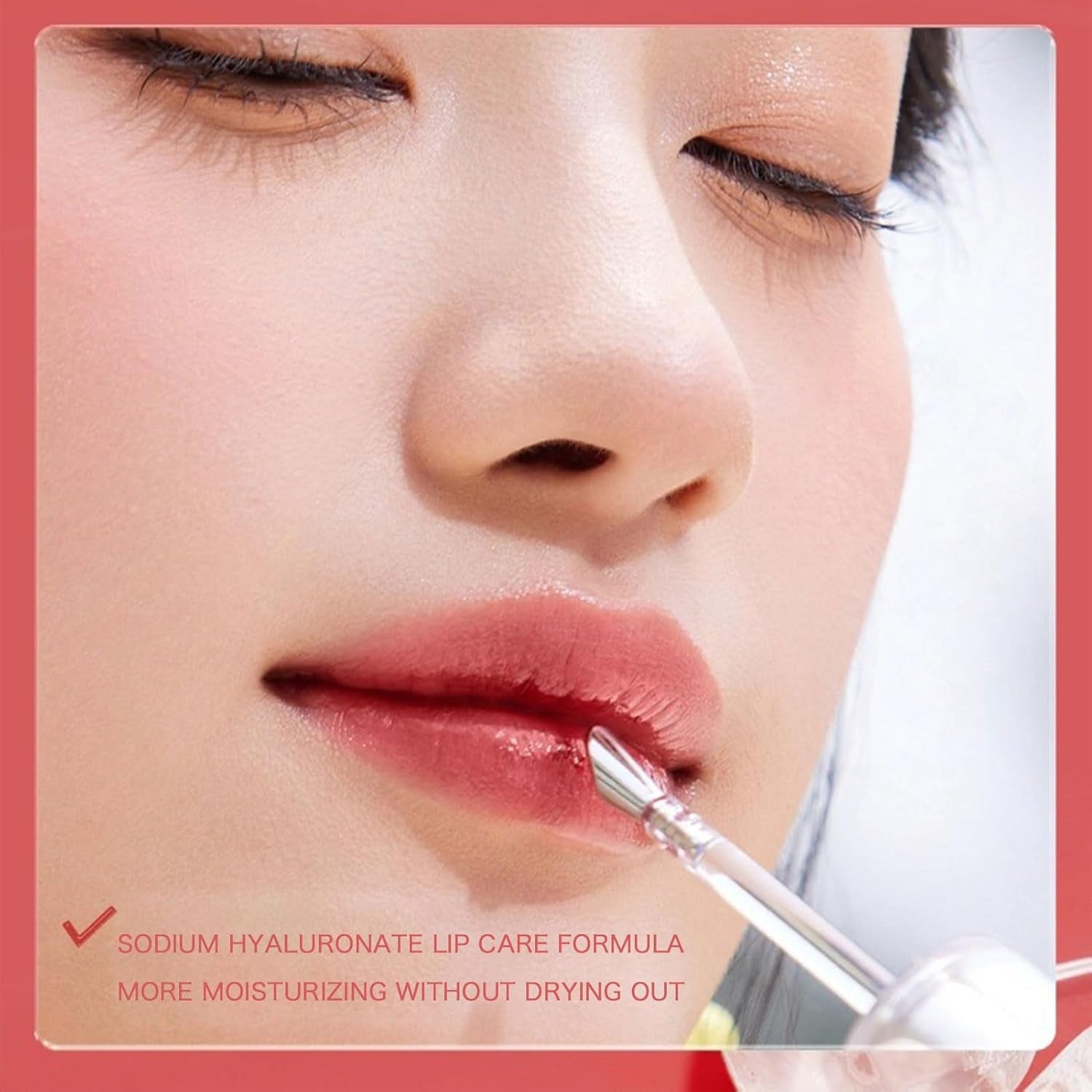 Ice Watery Lip Gloss, Ice Watery Lip Gloss, Ice Iron Icewatery Lipgloss, New Icewatery Lipgloss, Long Lasting Moisturizing Lip Oil Glosslip (05#Snowy Molten Gold)