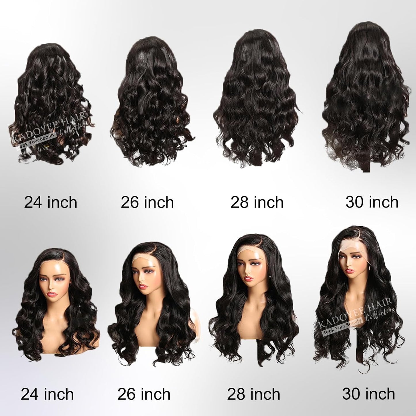 13X4 Body Wave Lace Front Wigs Human Hair Pre Plucked HD Transparent Lace Frontal Wigs Human Hair 180% Density Glueless Wigs Human Hair with Baby Hair for Women 28 Inch