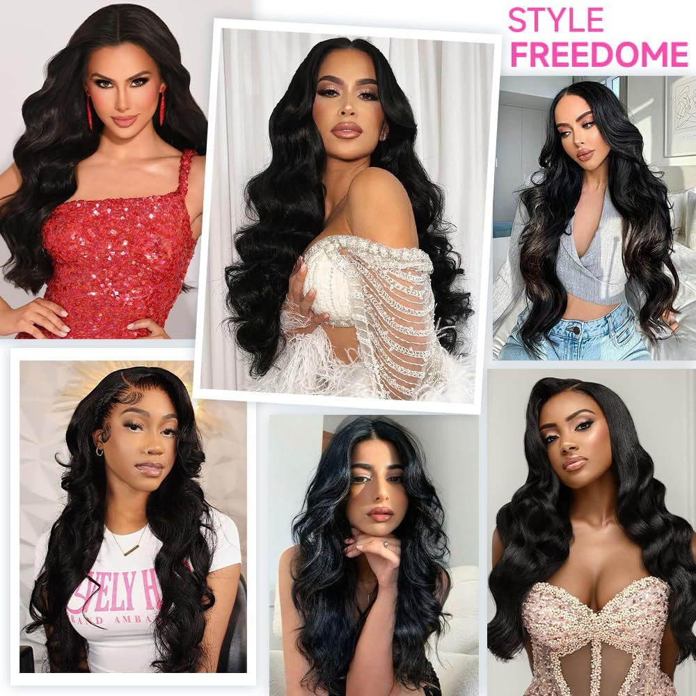 20 Inch Body Wave Lace Front Wigs Human Hair 180% Density, Glueless Wigs Human Hair 13X4 HD Lace Frontal Wigs Human Hair for Women Pre Plucked with Baby Hair Body Wave Human Hair Wig