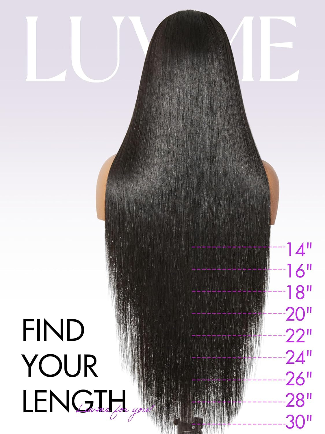 All-Day Comfort™ 5X5 Lace Front Wigs Straight Human Hair Glueless Wigs Pre Plucked Pre Cut Long Black Wig Lace Closure Wigs Frontal Wig Human Hair