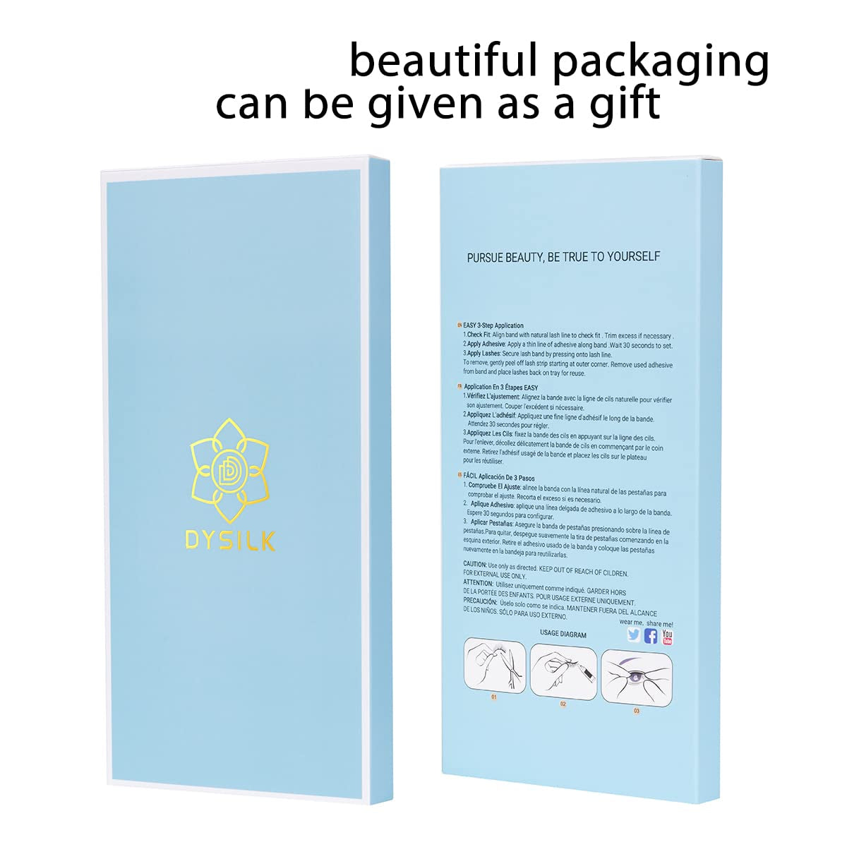 Lashes False Eyelashes - Eye Lashes Mink Lashes 5 Pairs 6D Lashes Pack Fluffy Lashes Fake Eye Lashes Natural Look Wispy Eyelashes Strip Lash Faux False Eyelashes Extensions Kit | 001-15Mm