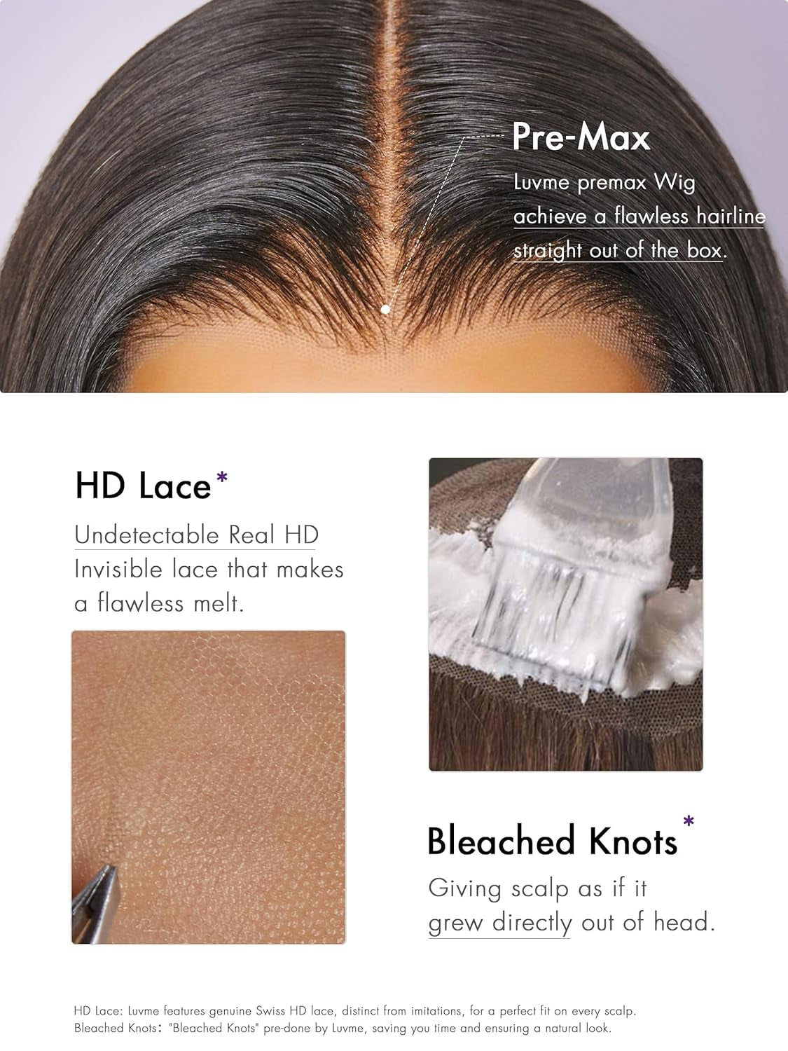 All-Day Comfort™ 5X5 Lace Front Wigs Straight Human Hair Glueless Wigs Pre Plucked Pre Cut Long Black Wig Lace Closure Wigs Frontal Wig Human Hair